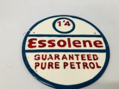 (R) ALUMINIUM ESSOLENE PLAQUE