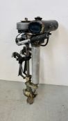 BRITISH SILVER SEAGULL OUTBOARD ENGINE - SOLD AS SEEN.