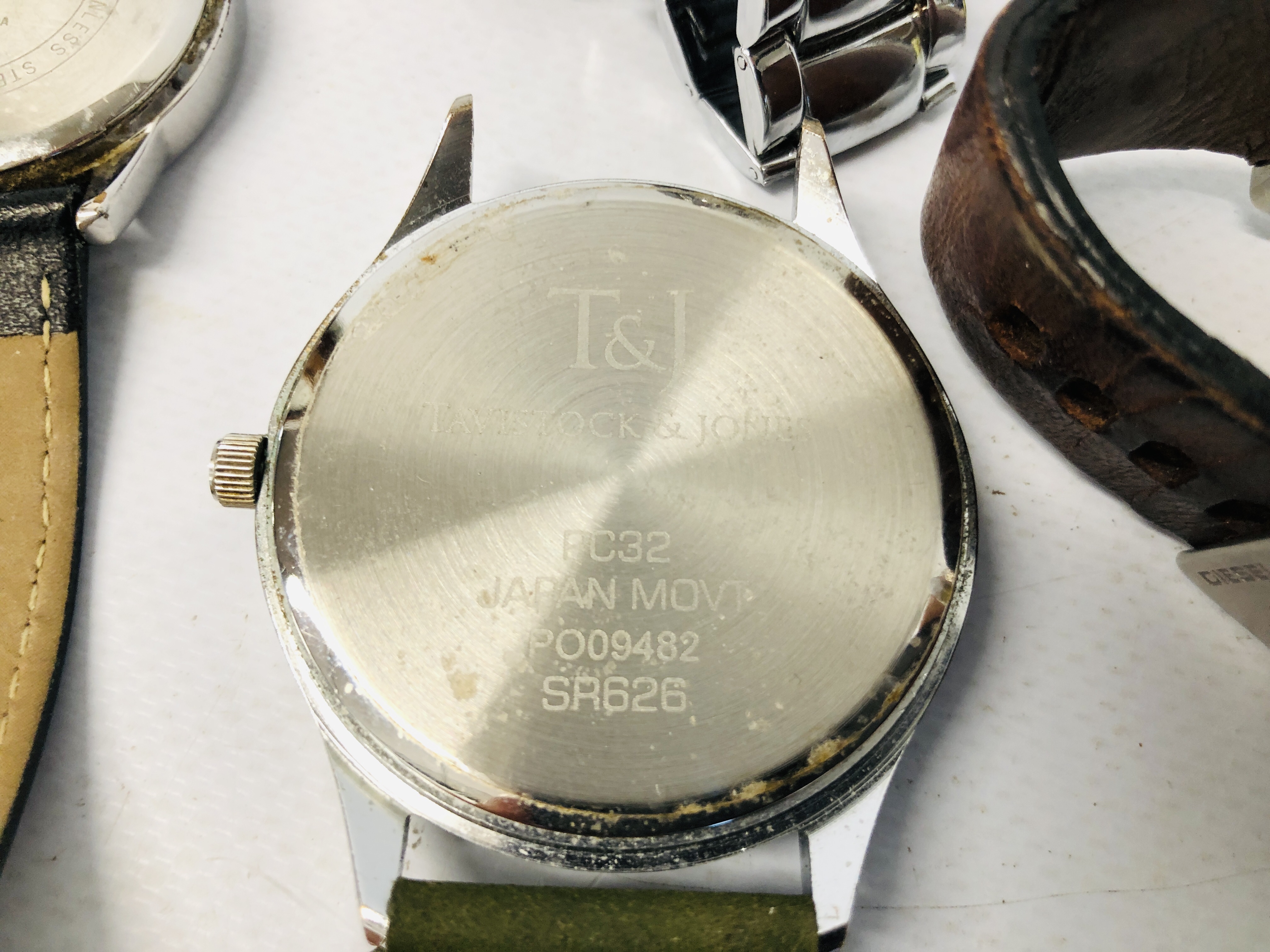 FOUR GENTS DESIGNER BRANDED WRIST WATCHES TO INCLUDE MARKED DIESEL, ETC. - Image 8 of 10