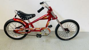 STING RAY SCHWINN CHOPPER STYLE BIKE.