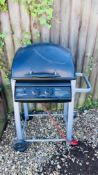 VALENCIA TWO BURNER GAS BARBECUE - SOLD AS SEEN.
