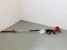 A MITOX LONG REACH PETROL HEDGE TRIMMER - SOLD AS SEEN.