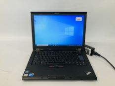 LENOVO THINKPAD T410 LAPTOP COMPUTER, WINDOWS 10 PRO, INTEL CORE i5, 128GB SSD, 4GB RAM,