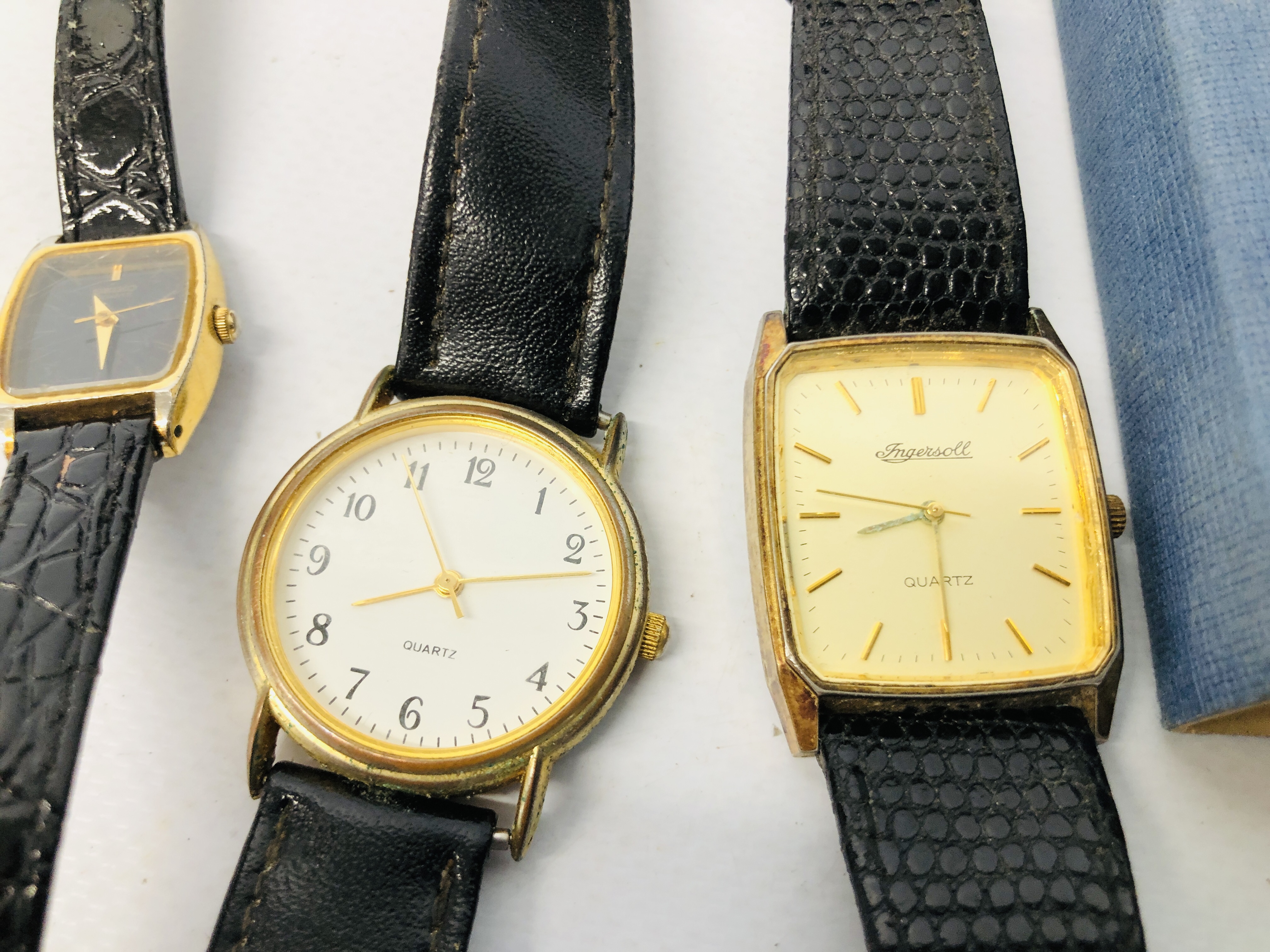 SMALL COLLECTION OF VINTAGE WATCHES AND PIPES TO INCLUDE TIMEX, INGERSOLE, - Image 7 of 10