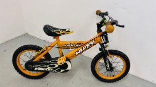 A HUFFY INFERNO BOYS BIKE - SOLD AS SEEN