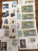 AN EXTENSIVE COLLECTION OF GERMANY FIRST DAY COVERS AND 'ERSTAGBLATT' CARDS 1977-2001.