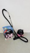 A NUMATIC HETTY 160 VACUUM CLEANER WITH ACCESSORIES - SOLD AS SEEN