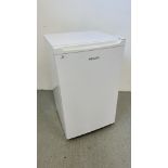 AN ELECTRA UNDER COUNTER FRIDGE WITH FREEZE BOX - SOLD AS SEN