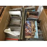 BOX OF OLD TO MODERN POSTCARDS