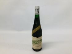 VINTAGE BOTTLE OF FRIEDRICH WILHELM GYMNOSIUM 1962 SCHARZBERGER MOSEL-SAAR-RUWER