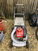 HONDA PETROL ROTARY MOWER WITH GRASS COLLECTOR MODEL HR21-5.