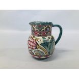 BURSLEY WARE CHARLOTTE RHEAD JUG H 13CM.