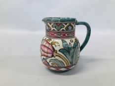 BURSLEY WARE CHARLOTTE RHEAD JUG H 13CM.