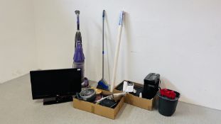 QUANTITY OF HOUSEHOLD ELECTRICALS TO INCLUDE DYSON DC07 ANIMAL VACUUM, LG TELEVISION 26LD350,