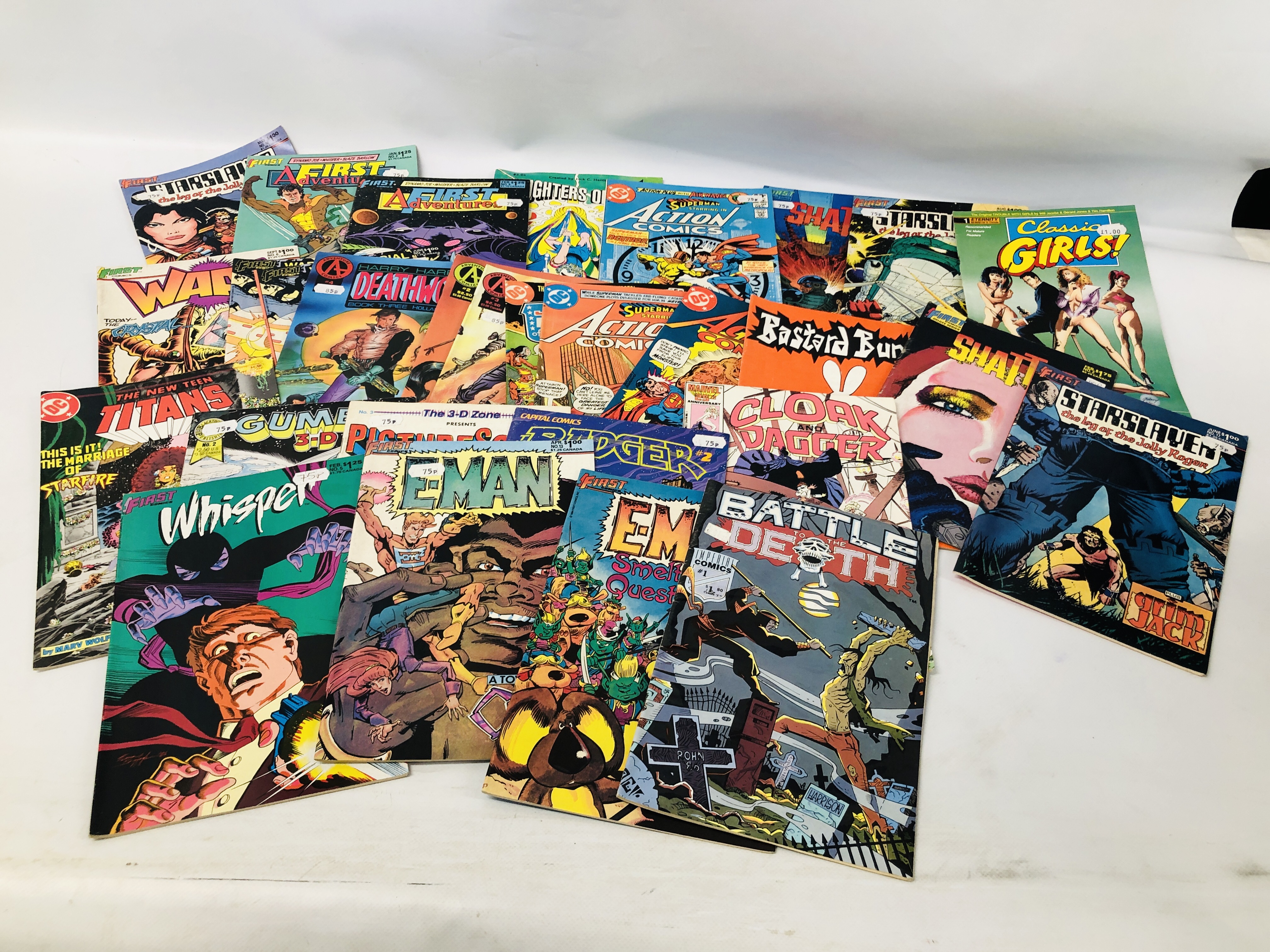 BOX OF MIXED COMICS TO INCLUDE DC, MARVEL, FIRST, IMAGE, ETC. - Image 2 of 5