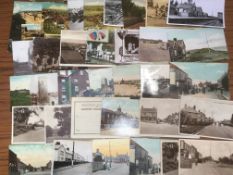 A SMALL COLLECTION OF CAISTER, NORFOLK POSTCARDS (42).
