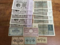 A PACKET OF GERMAN 1923 INFLATION PERIOD (11),