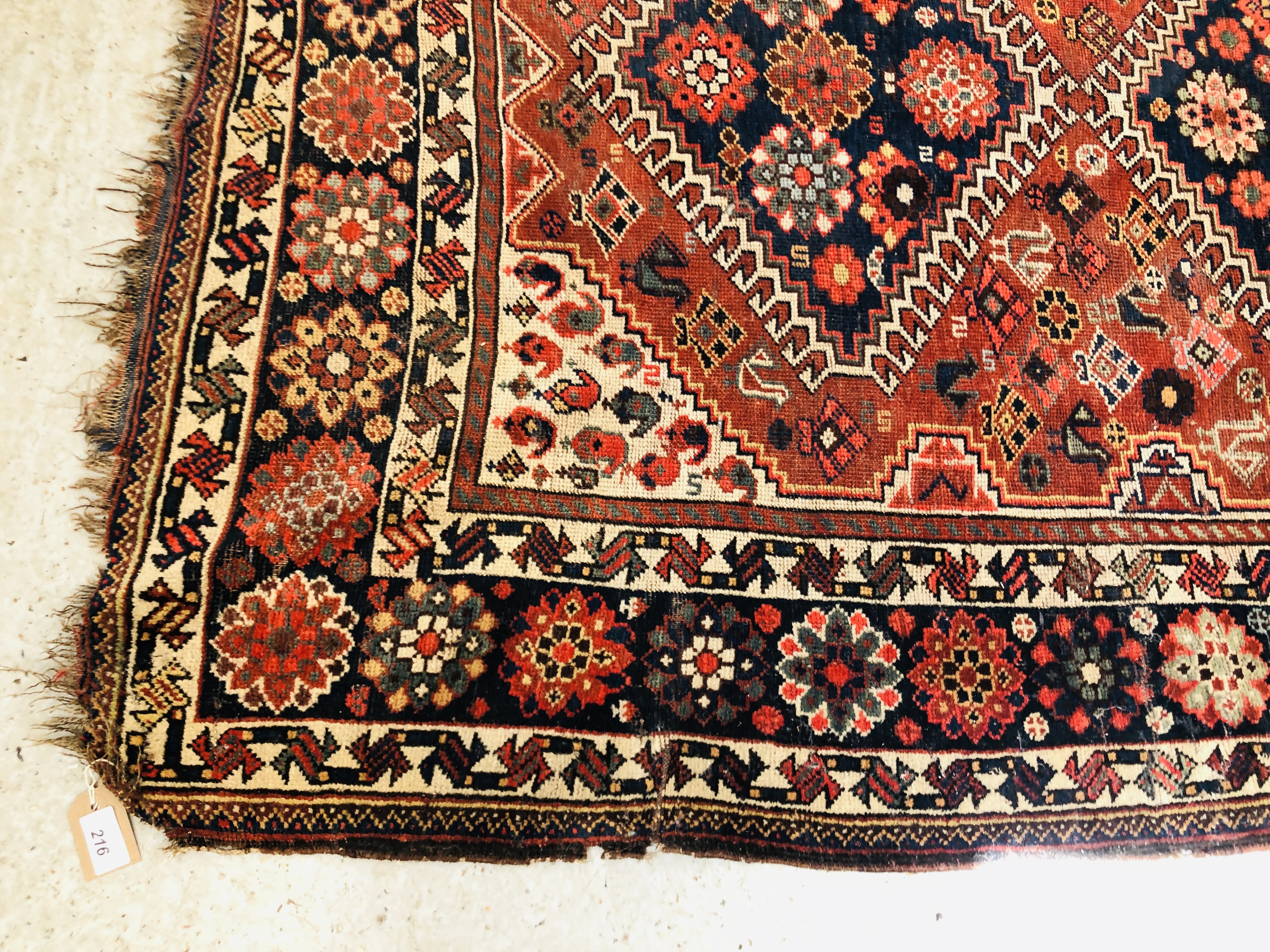 AN EASTERN RUG, - Image 2 of 7