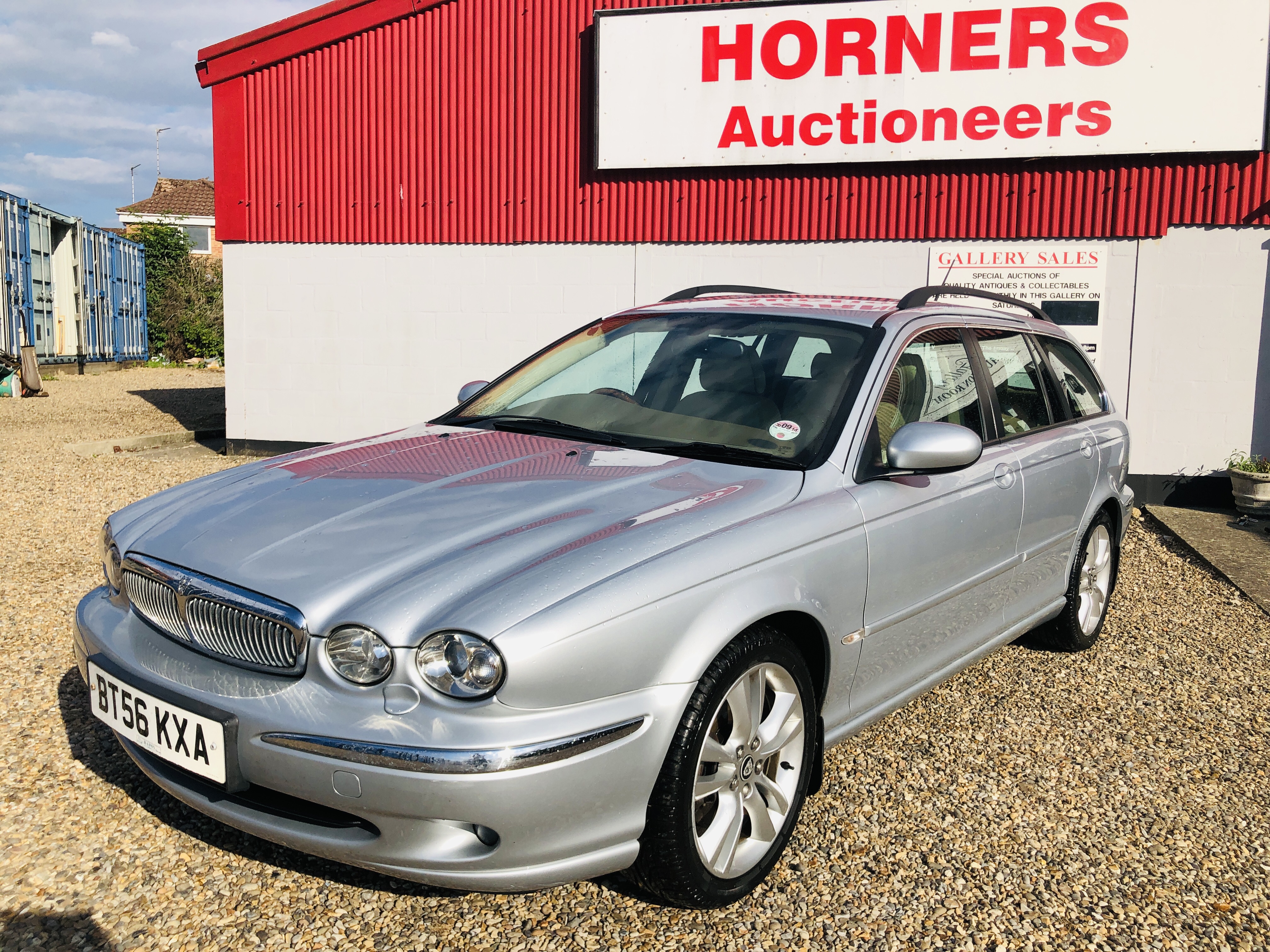 JAGUAR X-TYPE SE D - BT56 KXA. FIRST REG: 14.12.2006. SILVER. 2198cc. DIESEL.