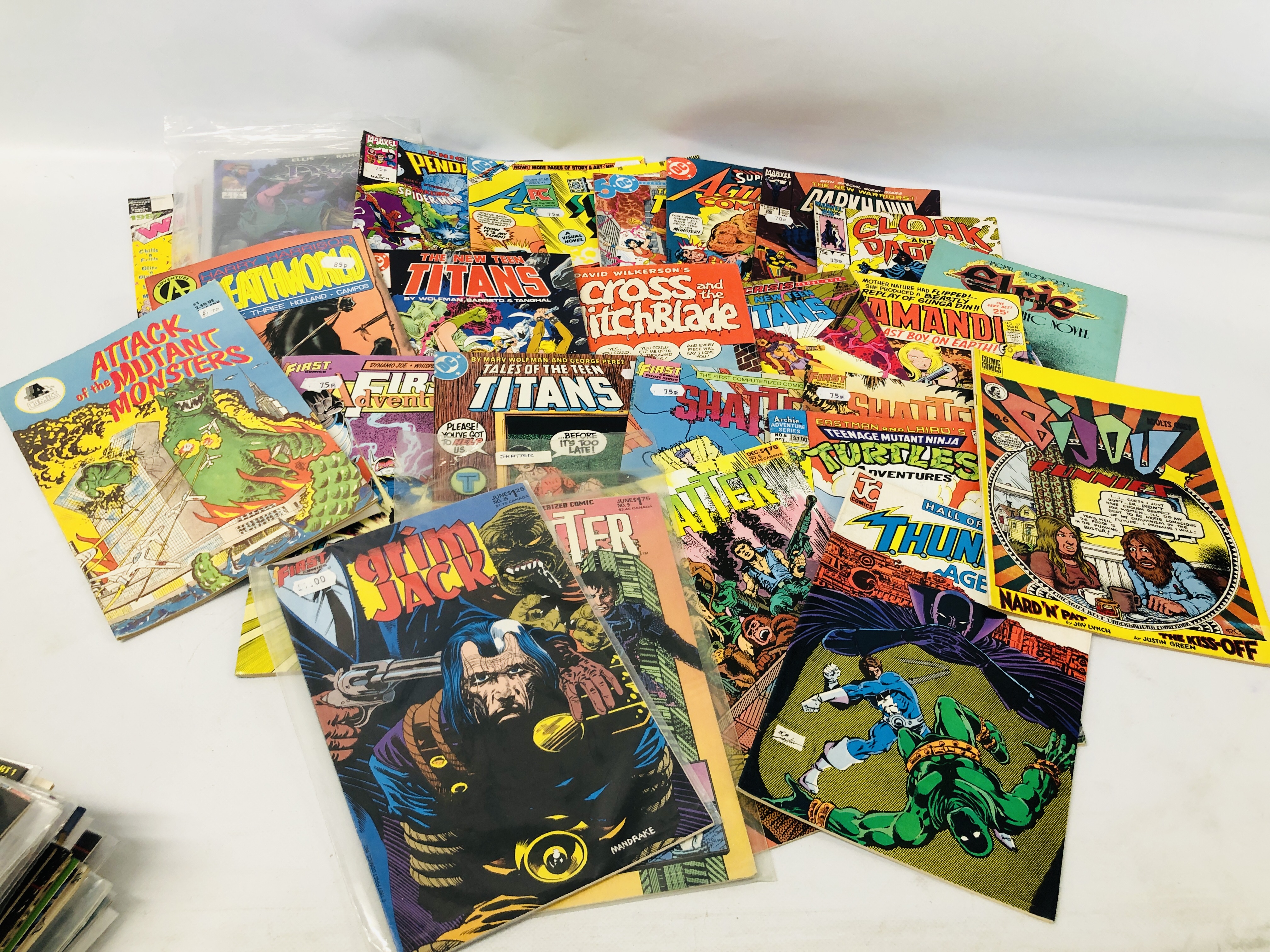 BOX OF MIXED COMICS TO INCLUDE DC, MARVEL, FIRST, IMAGE, ETC. - Image 4 of 5