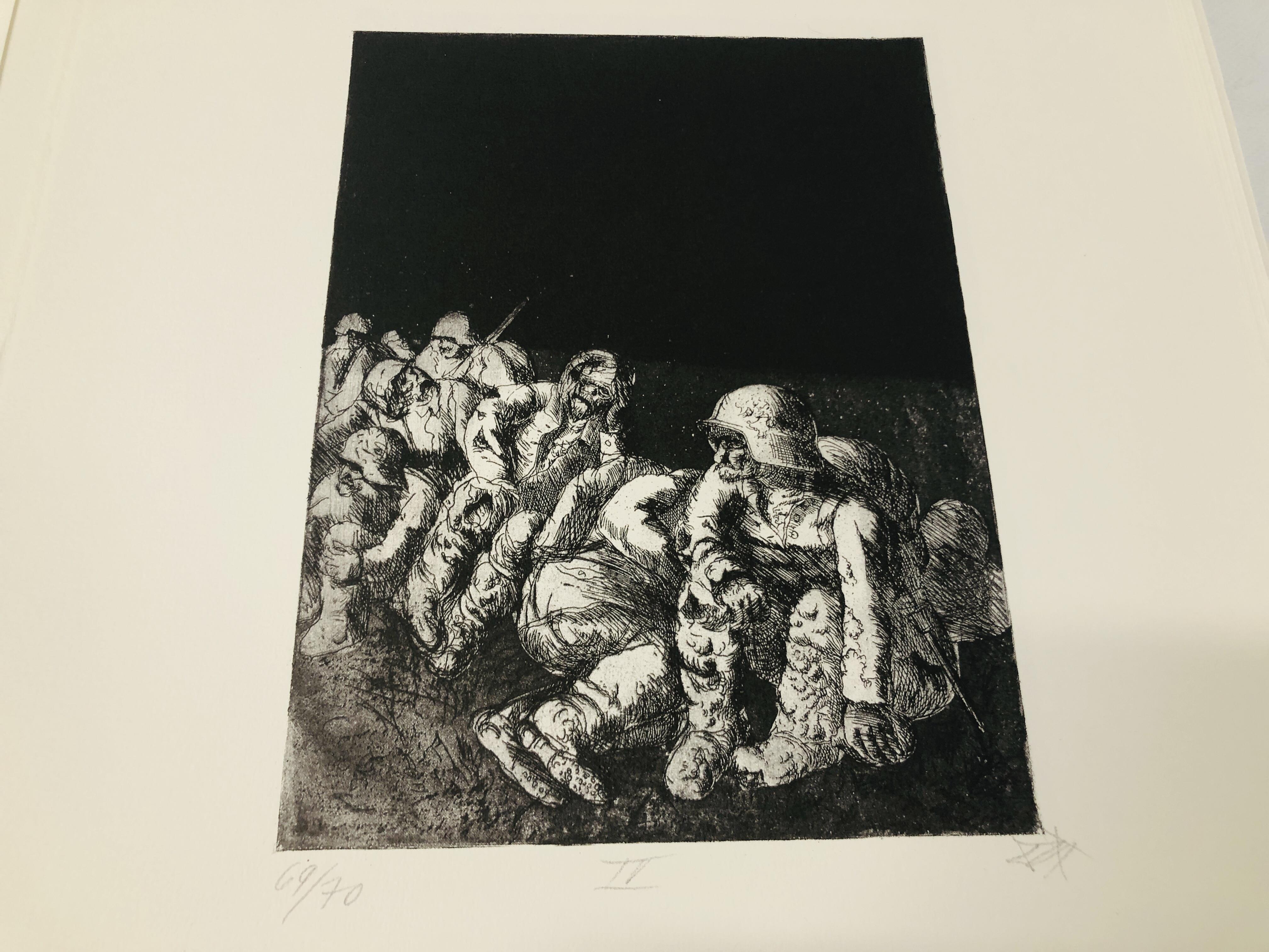 A REPRODUCTION FOLIO CONTAINING A LARGE QUANTITY OF WORK BY OTTO DIX 96/400 - Image 7 of 8