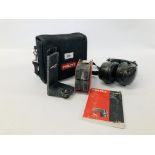 HILTI PML 32-R LASER LEVEL IN TRAVEL CASE WITH MOUNT AND INSTRUCTIONS PLUS A PAIR OF PELTOR EAR