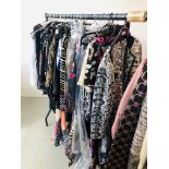 A COLLECTION OF APPROX 60 VARIOUS LADIES FASHION GARMENTS TO INCLUDE KARIS, KIM & Co, PEACOCKS,