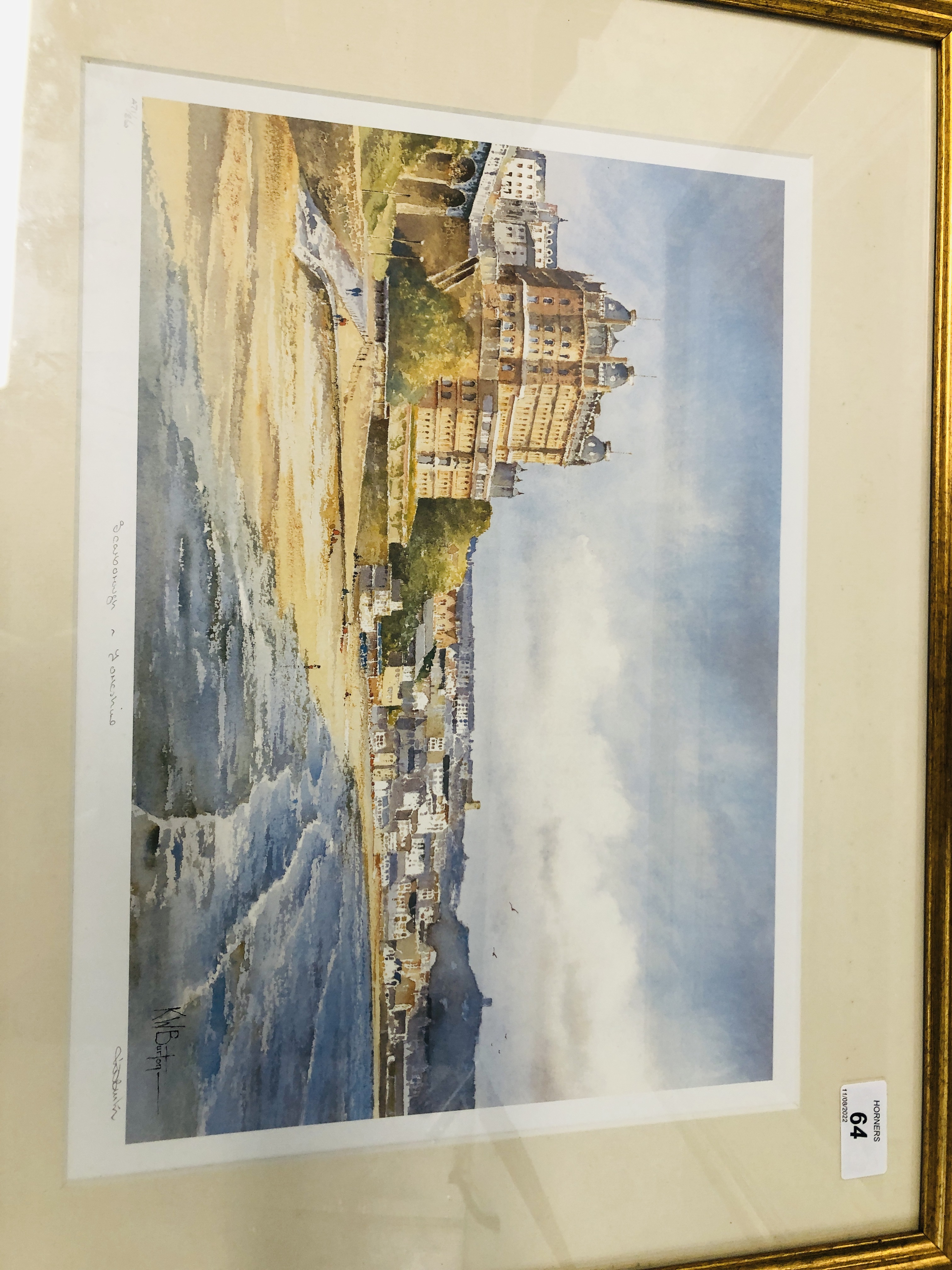 FRAMED LIMITED EDITION PRINT 35/100 "CROMER" BEARING PENCIL SIGNATURE ANDREW DIBBEN + FRAMED PRINT - Bild 2 aus 10