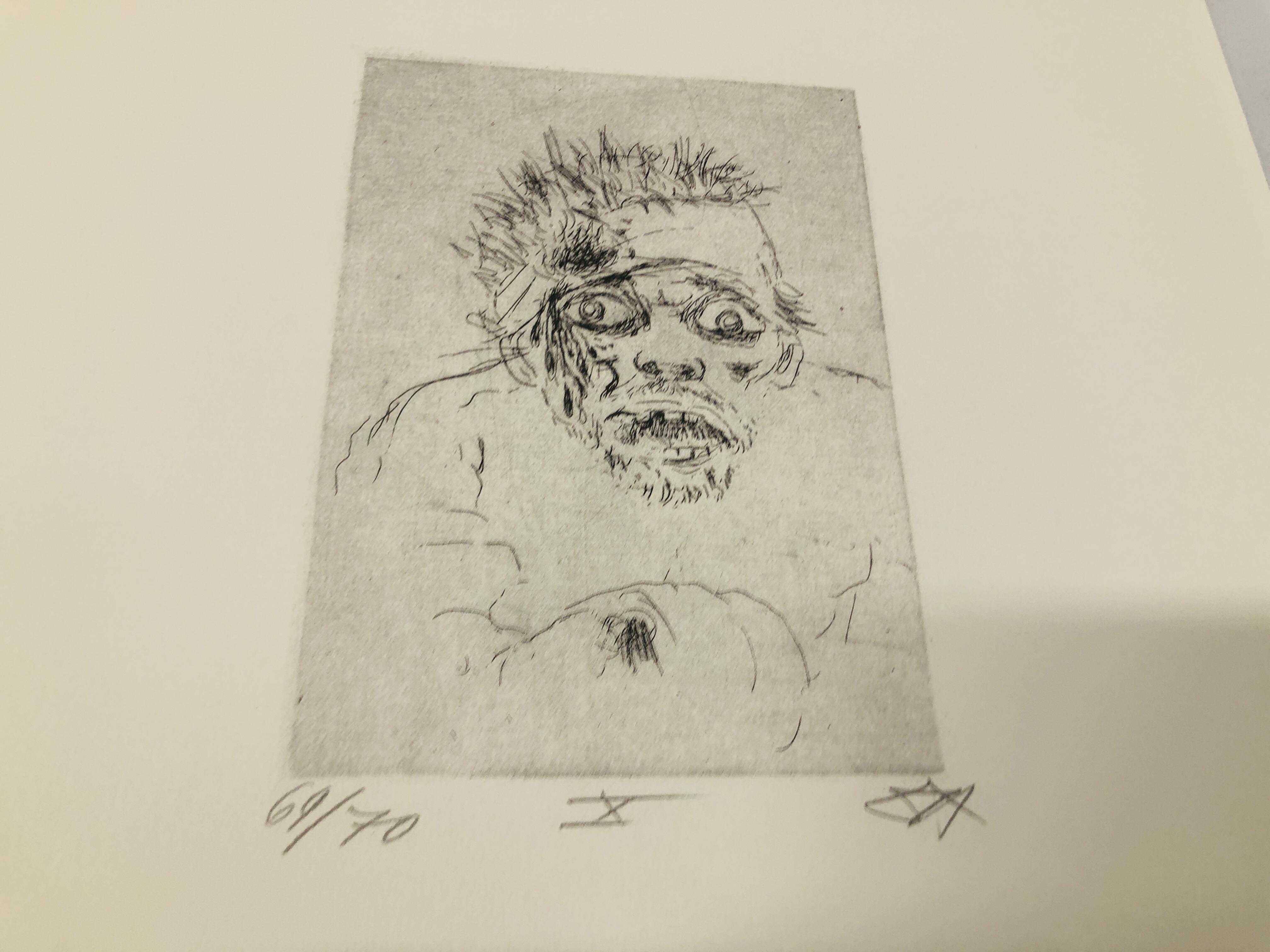 A REPRODUCTION FOLIO CONTAINING A LARGE QUANTITY OF WORK BY OTTO DIX 96/400 - Bild 3 aus 8