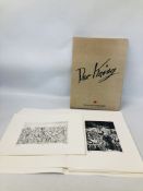 A REPRODUCTION FOLIO CONTAINING A LARGE QUANTITY OF WORK BY OTTO DIX 96/400