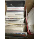 A BOX WITH c1972-84 GB PRESENTATION PACKS, FIRST DAY COVERS, PHQ CARDS, A FEW MINT SETS,