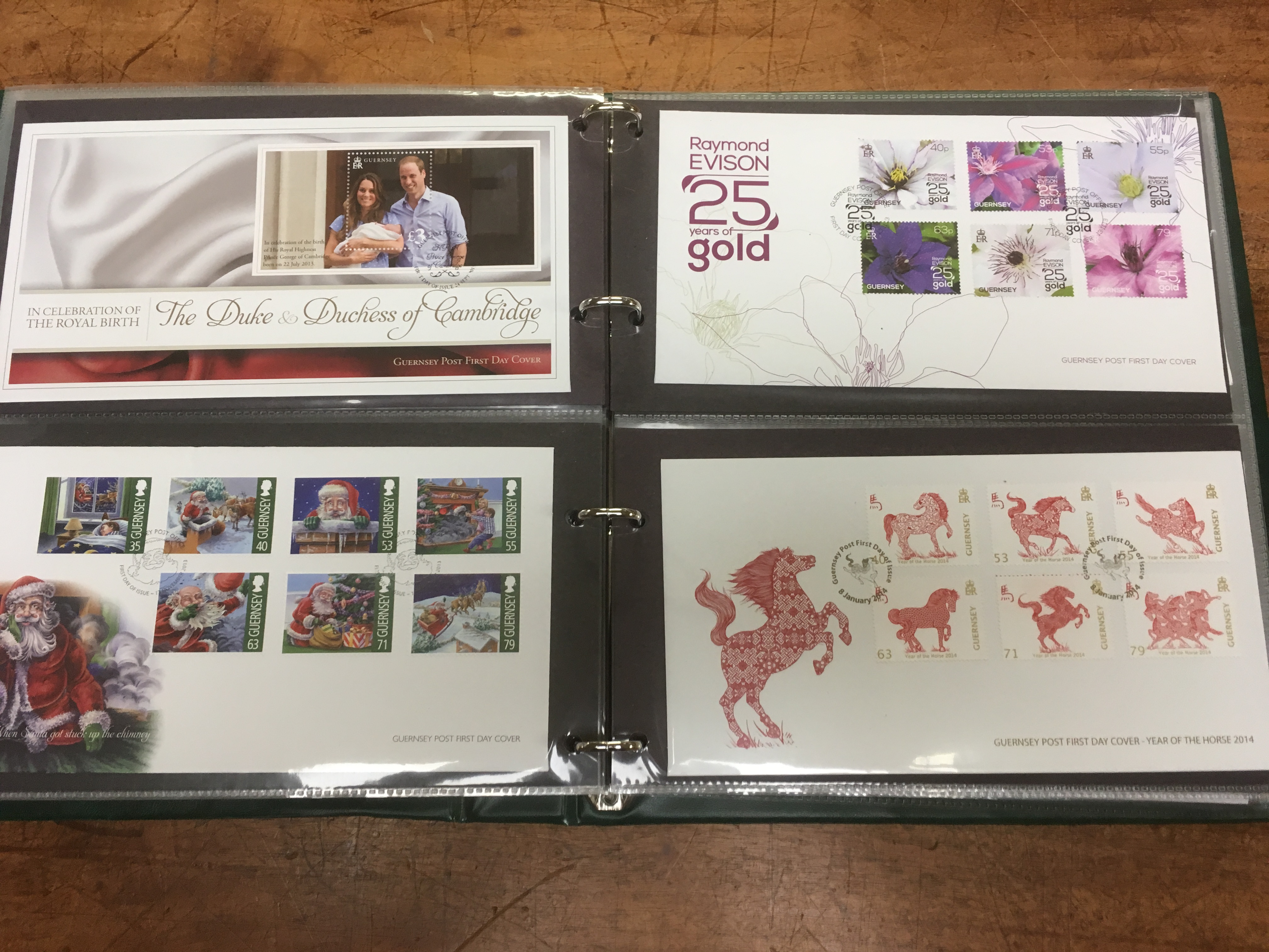 BOX WITH AN EXTENSIVE COLLECTION OF GUERNSEY TO 2016 AND JERSEY TO 2014 FIRST DAY COVERS IN TEN - Bild 3 aus 9