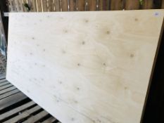 2 X 1220 X 2440 12MM PLYWOOD SHEETS.