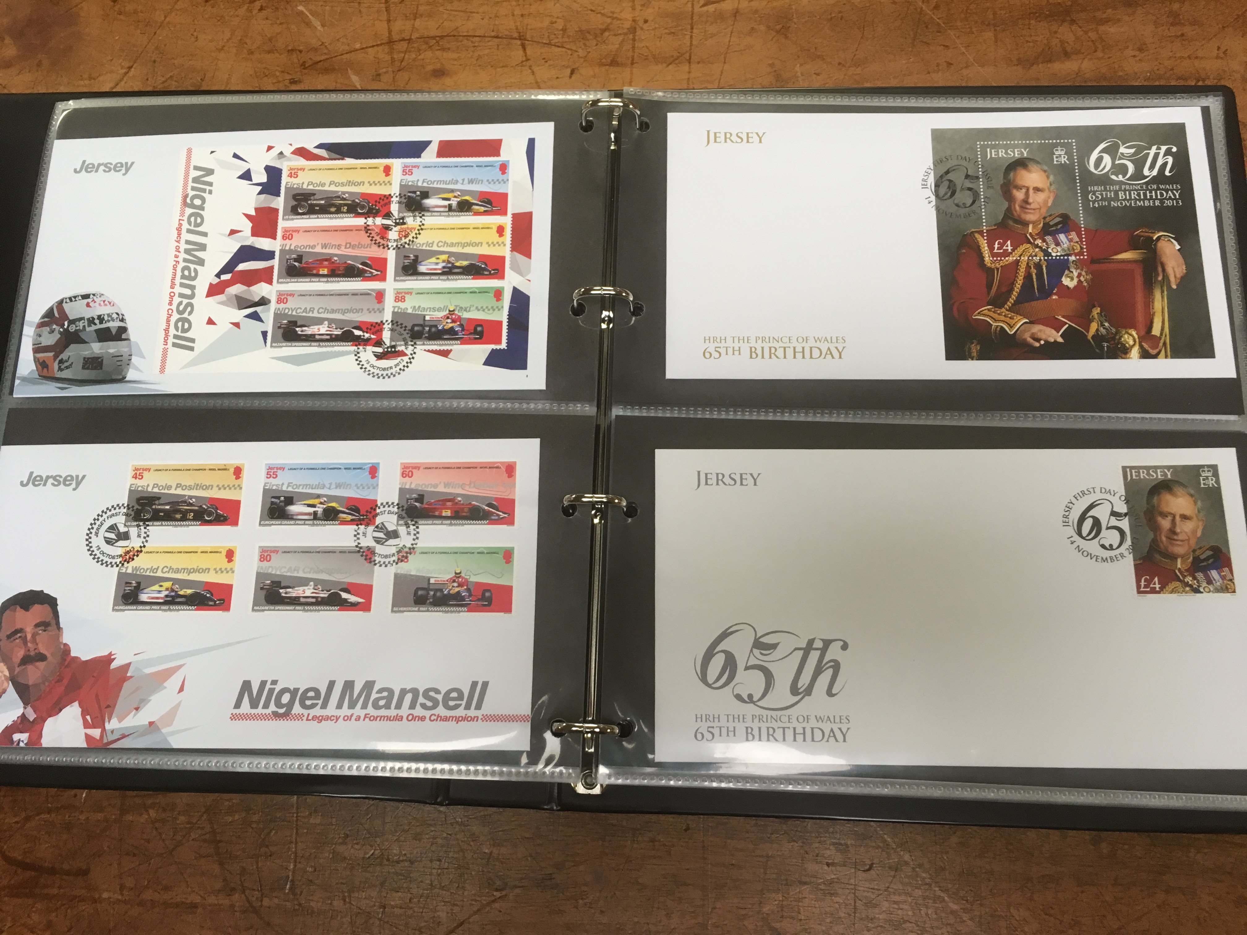 BOX WITH AN EXTENSIVE COLLECTION OF GUERNSEY TO 2016 AND JERSEY TO 2014 FIRST DAY COVERS IN TEN - Bild 9 aus 9