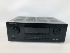 A MARANTZ SR42001N1B AMP AND CABLES + REMOTE - SOLD AS SEEN.