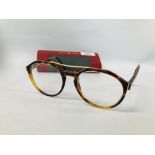 PAIR OF DESIGNER READING GLASSES MARKED GIORGIO ARMANI 311 064 53-19 145