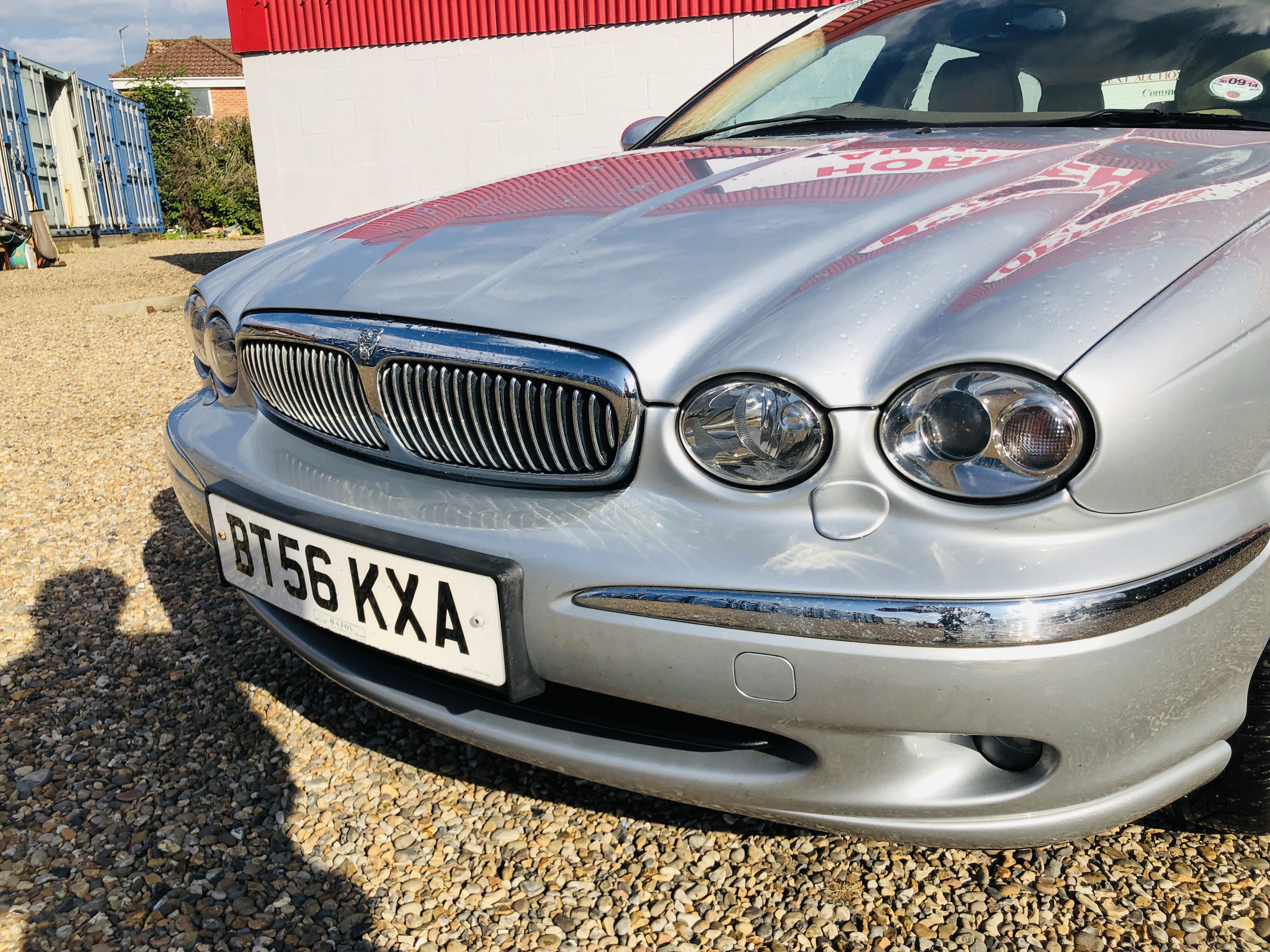 JAGUAR X-TYPE SE D - BT56 KXA. FIRST REG: 14.12.2006. SILVER. 2198cc. DIESEL. - Image 2 of 12