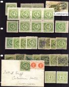 THE HIGHLAND RAILWAY COMPANY: 1891-1920 MINT, UNUSED AND USED SELECTION, VARIOUS 2d PRINTINGS,
