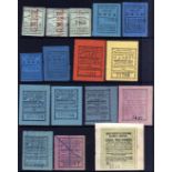 GREAT NORTH OF SCOTLAND RAILWAY: 1868-1920 SELECTION TO INCLUDE 1919-20 WAYBILLS (6) WITH RED