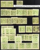 SOMERSET AND DORSET JOINT LINE: 1891-1923 MINT,