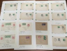 IRELAND: 1938-65 PHILATELIC COVERS ALL CANCELLED VARIOUS TPO POSTMARKS (50)