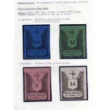 CAMBRIAN RAILWAYS: MAINLY MINT OR UNUSED SELECTION INCLUDING c1900 1d AND 2d IMPERF PROOF PAIRS,