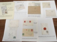 IRELAND: 1870-1937 COVERS AND CARDS WITH TPO POSTMARKS AND BACKSTAMPS,