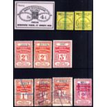 NORTH STAFFORDSHIRE RAILWAY: MINT AND USED SELECTION (37)