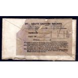 UNDATED WRAPPERS OR ENVELOPES, EACH WITH PARCEL LABEL ON REVERSE,