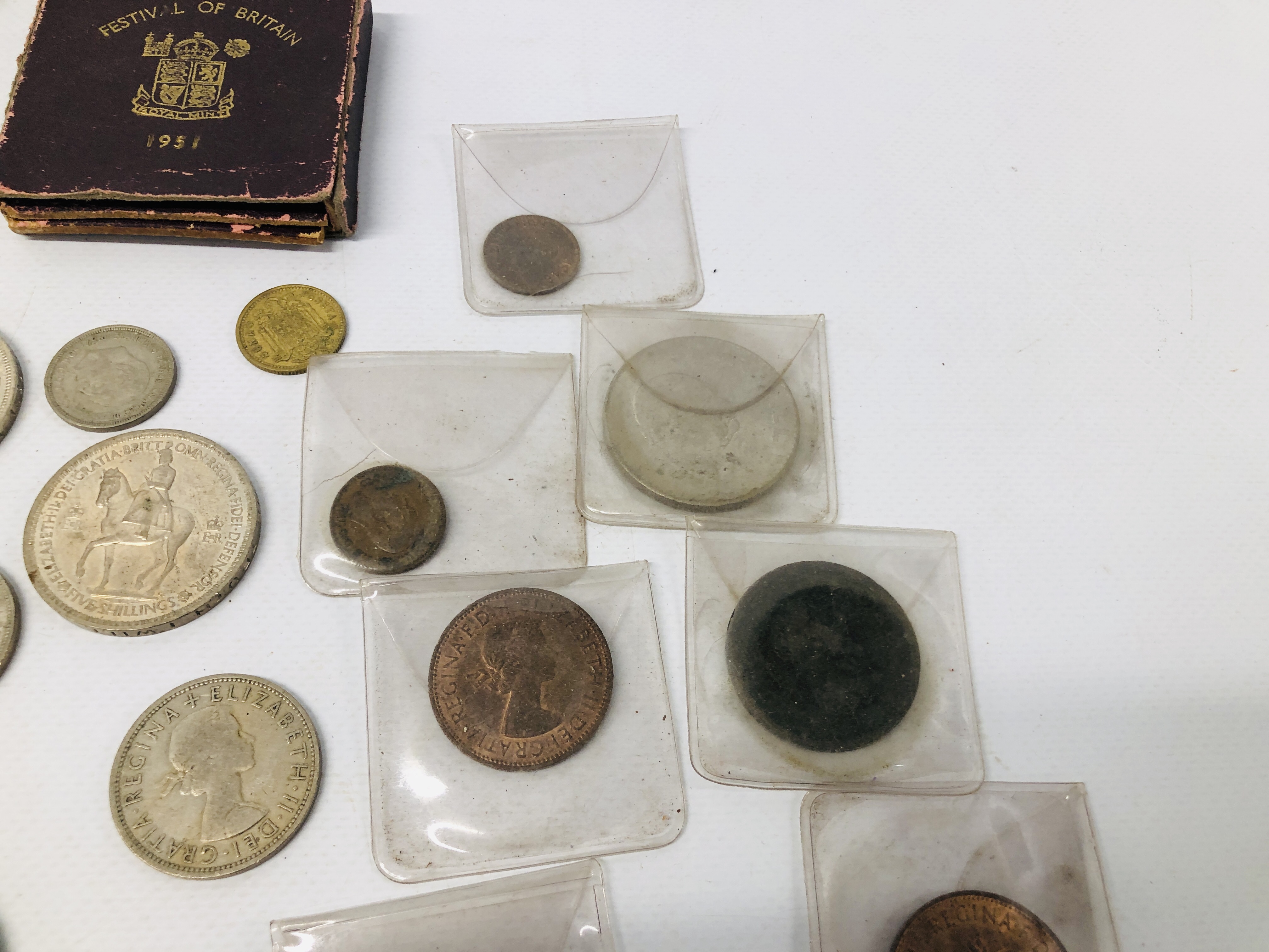 QUANTITY OF ASSORTED COINAGE. - Image 5 of 8