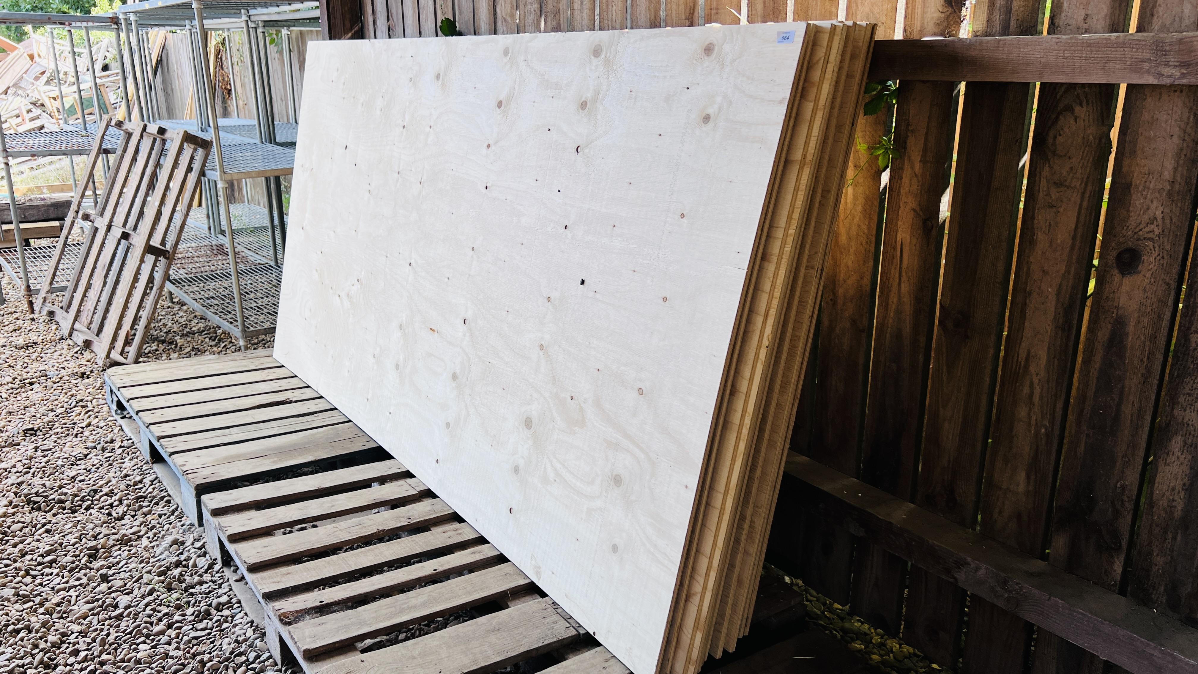 2 X 1220 X 2440MM SHEETS 12MM PLYWOOD SHEETS