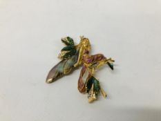 A KIRKS FOLLY FAIRY BROOCH.