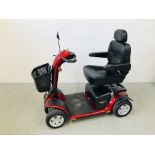 A PRIDE COLT SPORT 2012 ELECTRIC MOBILITY SCOOTER, 4/8 MPH MODEL, COMPLETE WITH CHARGER,
