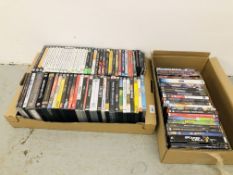 TWO BOXES OF ASSORTED PC GAMES, APPROX 89.
